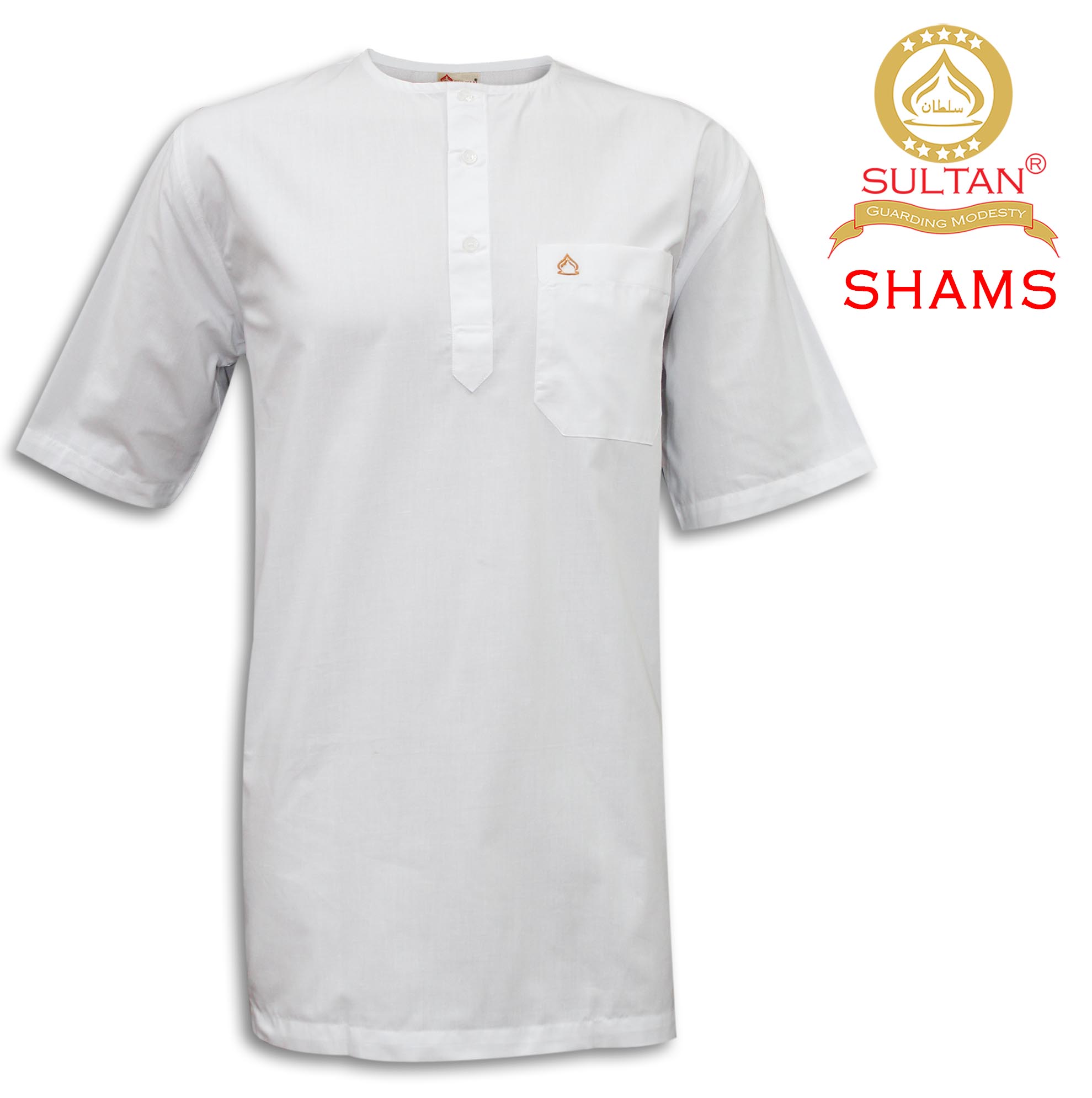 SULTAN KURTA - SHAMS - WHITE