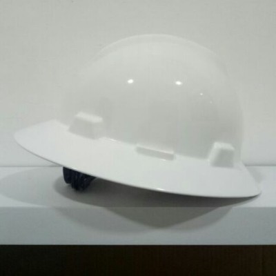 MSA (US) Safety Helmet - Full Brim White