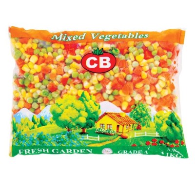 CB Frozen Mixed Vegetables 1kg [KLANG VALLEY ONLY]