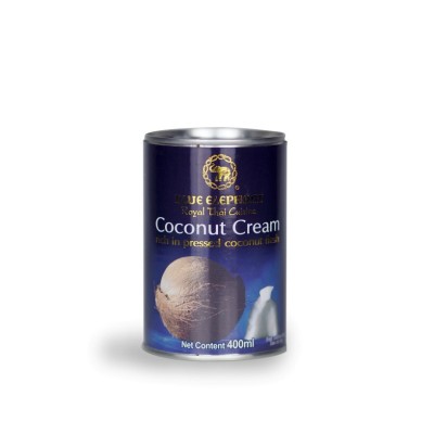 BLUE ELEPHANT COCONUT CREAM 400ML X 6