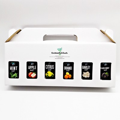 2 MINUTE COCKTAIL [PROMO: SYRUP SET OF 5 + FREE 1] 100ml Syrup Sample Set B (Mint, Apple, Citrus, Orange, Barley, Blackcurrant)