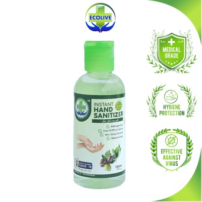 ECOLIVE INSTANT HAND SANITIZER - OLIVE 1 X 48 BTL (100 ML EACH)