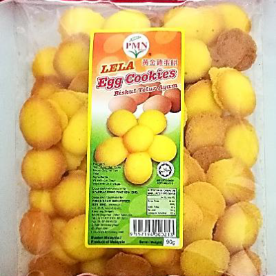 PMN Biscuit - Lela Biskut Telur Ayam Egg Cookies 90g x 30