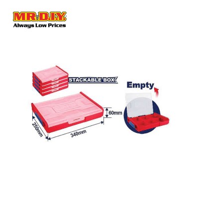 STACKABLE PLASTIC BOX EPTBV01