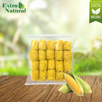 [Extra Natural] Frozen Sweet Corn 2" Cob 4 pcs