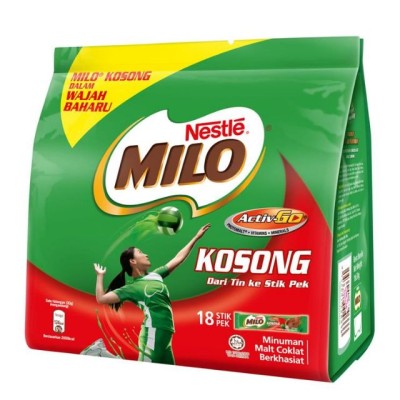 Nestle Milo 3in1 Kosong 30g x 18