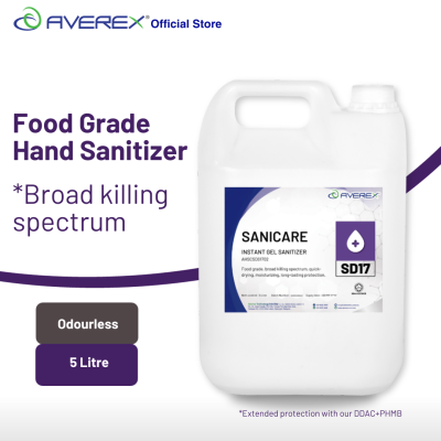 Averex Sanicare - SD17 Gel Sanitizer, Food Grade (5L)