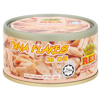 Rex Tuna Flakes In Oil 1.8kg x 6