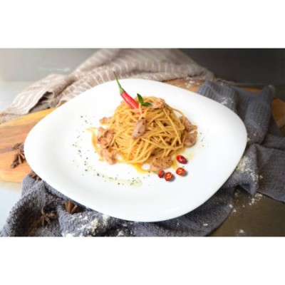 Instant Chicken Aglio Olio Pasta