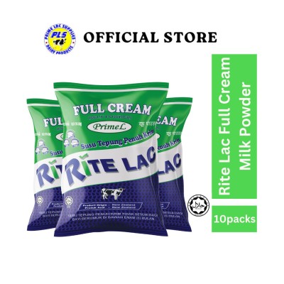 Rite Lac Full Cream Milk Powder 900g x 10