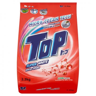 TOP SUPER WHITE POWDER 2.3kg (Red) 8 X 2.3KG