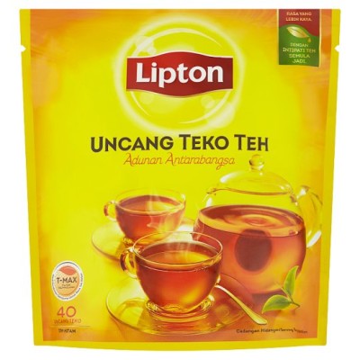 Lipton Potbags Uncang Teko Teh 40's