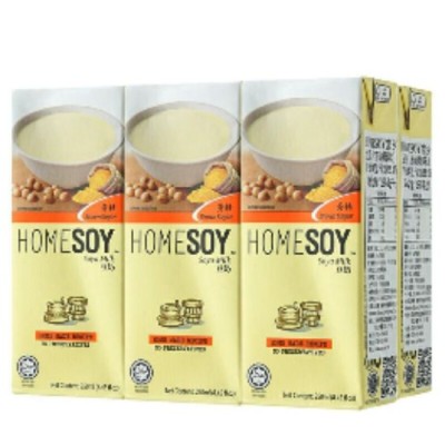 HOMESOY BROWN SUGAR SOYA MILK 6 x 250 ml Drink Minuman [KLANG VALLEY ONLY]