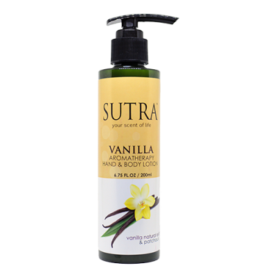 SUTRA VANILLA AROMATHERAPY HAND & BODY LOTION