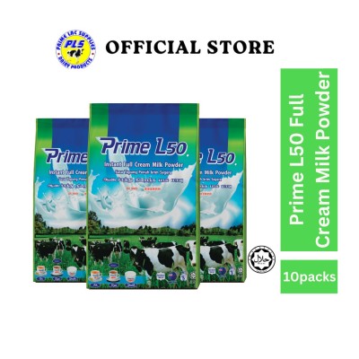 Prime L50 Full Cream Milk Powder 1kg x 10