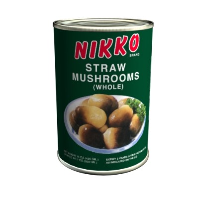 NIKKO STRAW MUSHROOM 425g