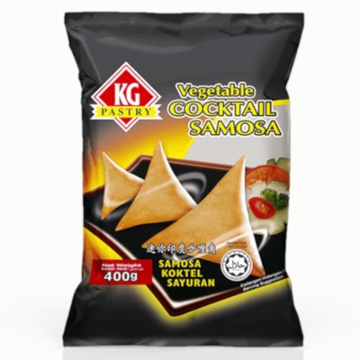 Vegetable Cocktail Samosa (400g) (24 Units Per Carton)