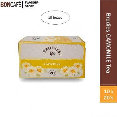 Brodies Camomile Tea 10boxes (20sachets each)