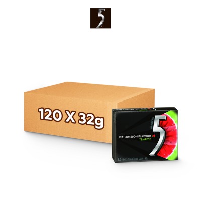 5 Gum Tempest OTC 32g x 120