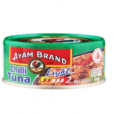 AYAM BRAND CHILI TUNA (LIGHT) 24 X 160G