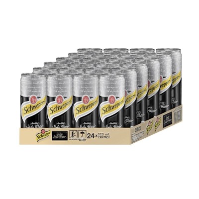 Schweppes Soda Water 320ml x 12 cans (Carton)