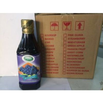 Concentrated Fruit Juice - Blueberry (1 Litre Per Unit)