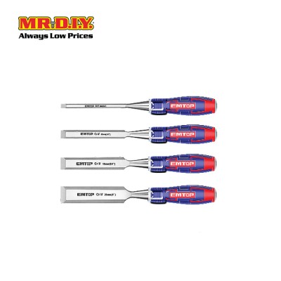 WOOD CHISEL SET 4S EWCT0401