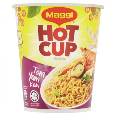 MAGGI HOT CUP TOM YAM - 9 (6 x 61g)