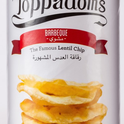 UNCLE SABA'SPOPPADOMS - 70G BARBEQUE (24 Units Per Carton)