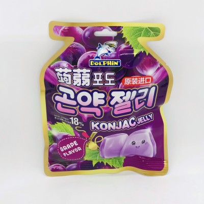 DOLPHIN (KONJAC) JELLY 20GM (15s) GRAPE x 24