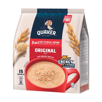 QUAKER 3 IN 1 ORIGINAL 15'S x 12