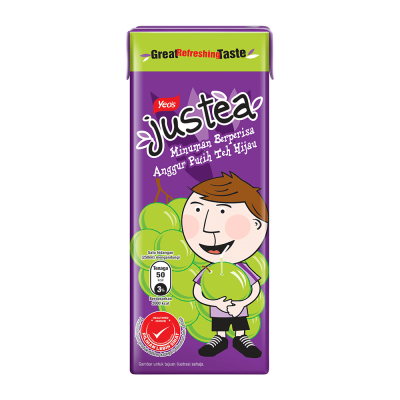 Yeo's Justea White Grape 6x250ml