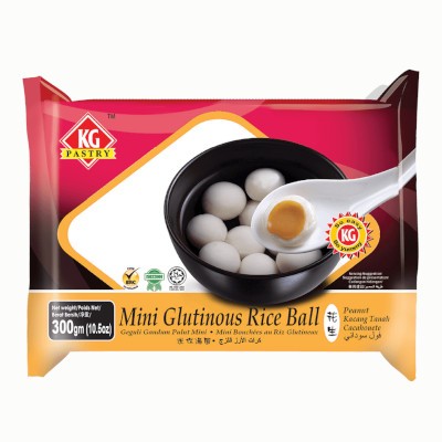 Mini Glutinous Rice Ball Peanut (300g) (24 Units Per Carton)