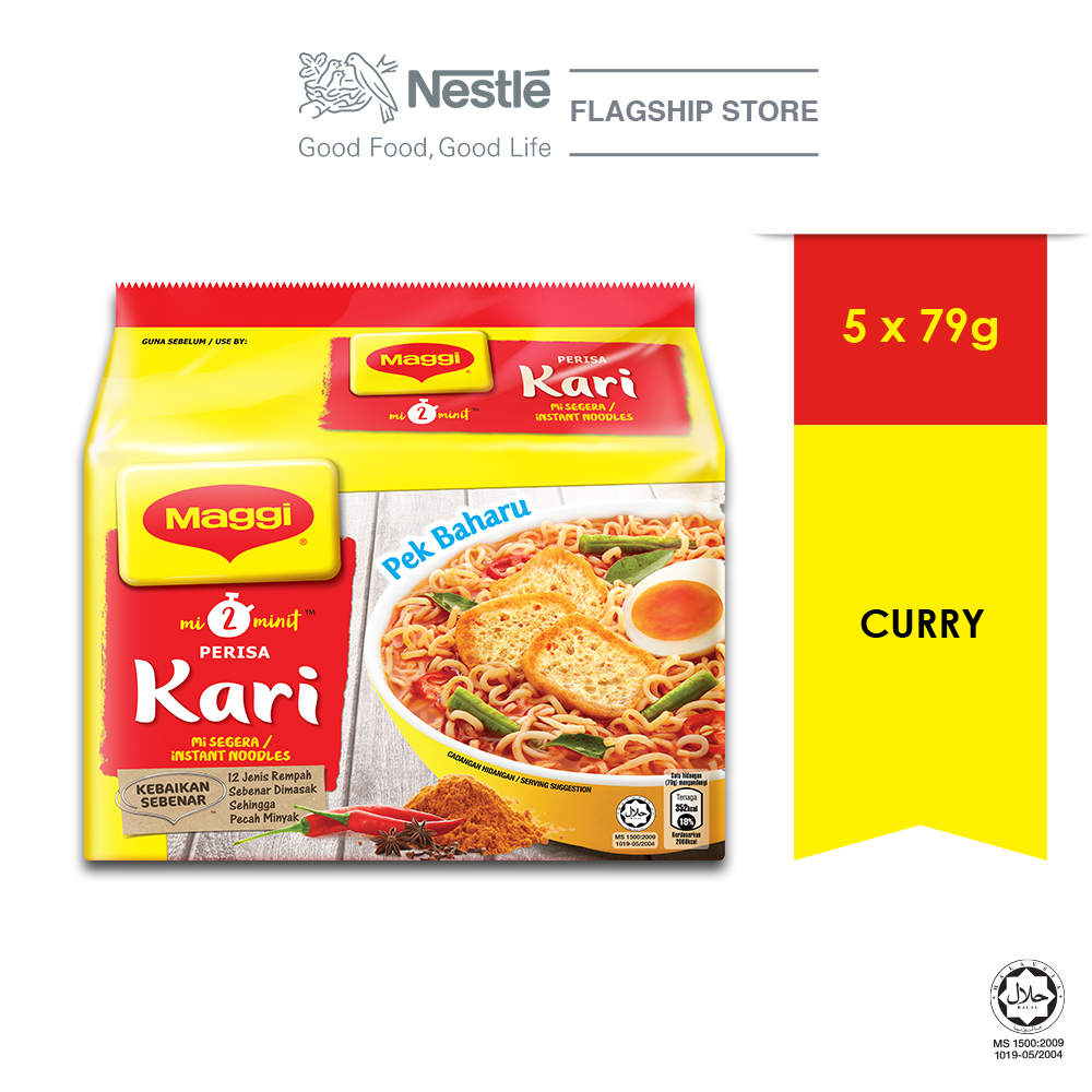 MAGGI 2-MINN Curry 12 x 5 x 79g