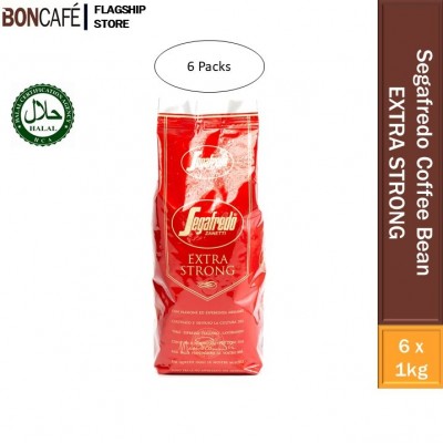 Segafredo Extra Strong Coffee Bean 6packs (1kg each)