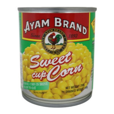 AYAM BRAND SWEET CUP CORN 24 X 200G