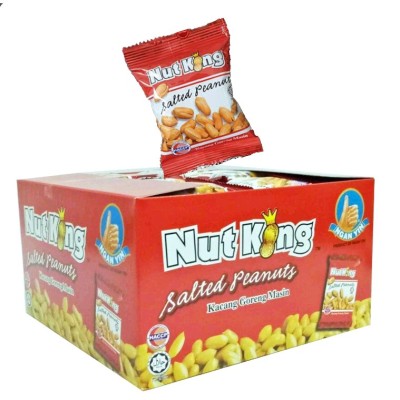 Nut King Salted Peanut ( Cap Tangan ) 12gm X 36packs x 12 cartons