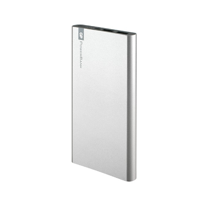 GP Portable Powerbank - Fast Track 10,000 MAH-Silver GPFP10MSE-2B1 (1 Units Per Outer)