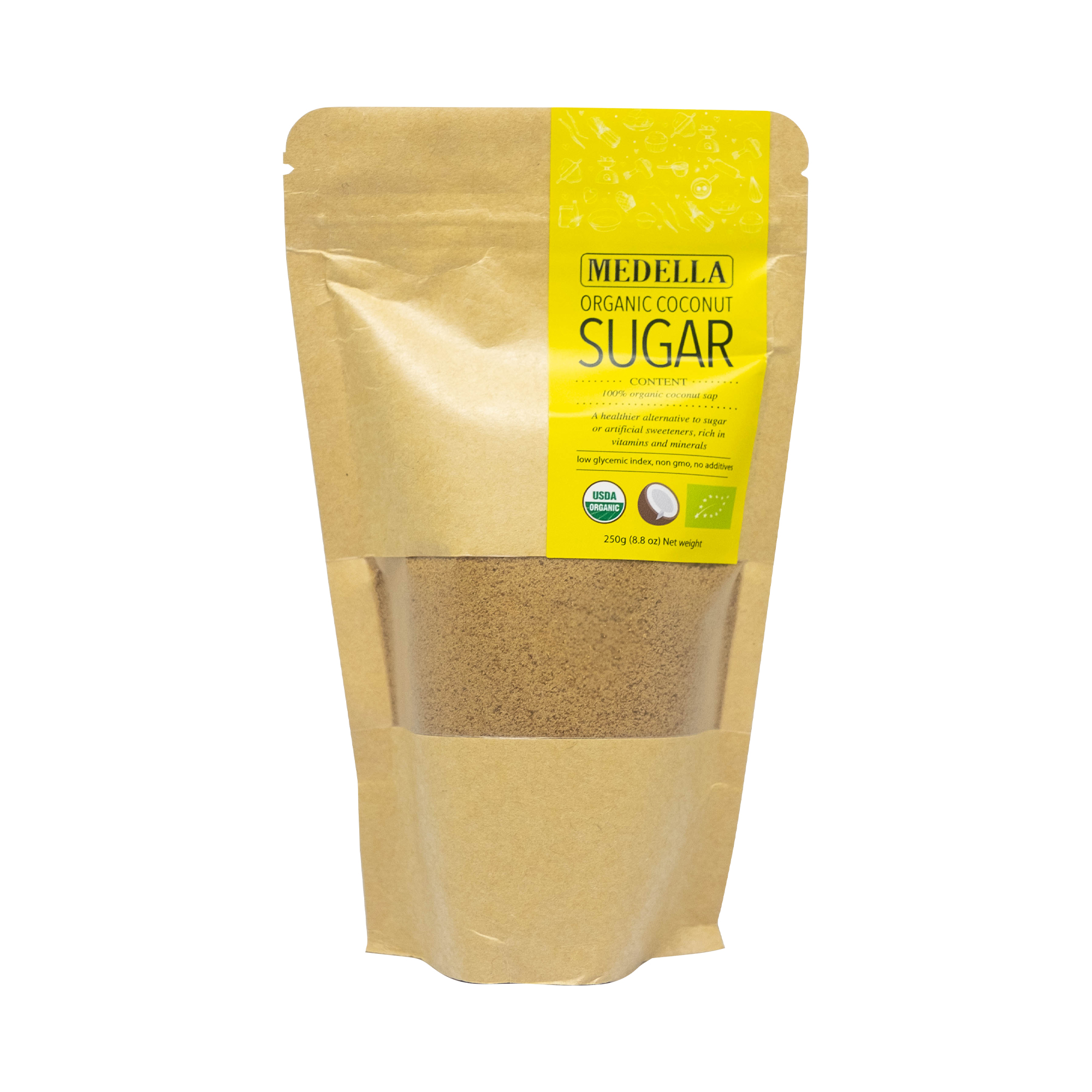 MEDELLA ORGANIC COCONUT SUGAR (250g)