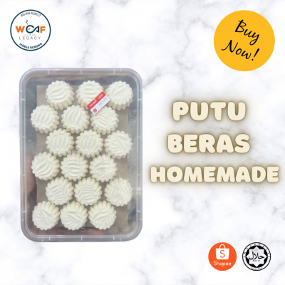 Putu beras | putu kacang Homemade