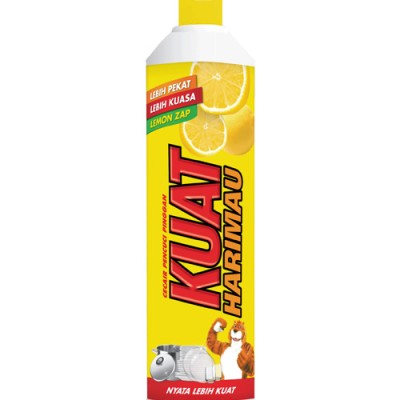 Kuat Harimau Lemon Zap Dish Liquid 500ml