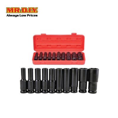 SOCKET 1 2IN SET 10PCS 2034