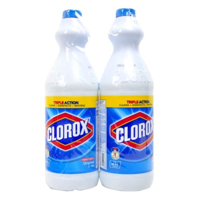 CLOROX BLEACH ORIGIANL TWINPACK 2 x 1 L