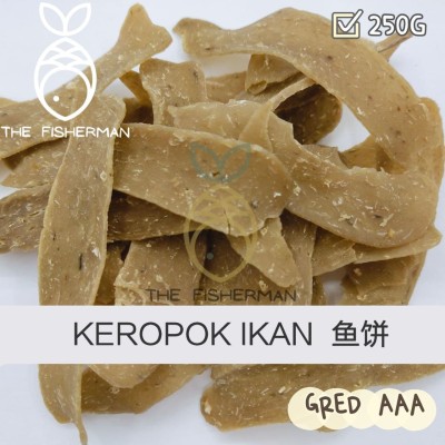 [Extra Bubble Wrap] Keropok Ikan Terengganu Asli  ( 10KG  ) - The Fisherman