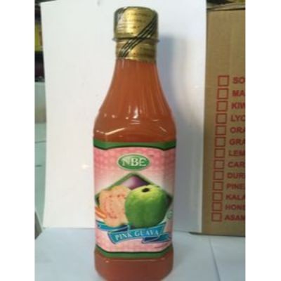 Concentrated Fruit Juice - Pink Guava (1 Litre Per Unit)