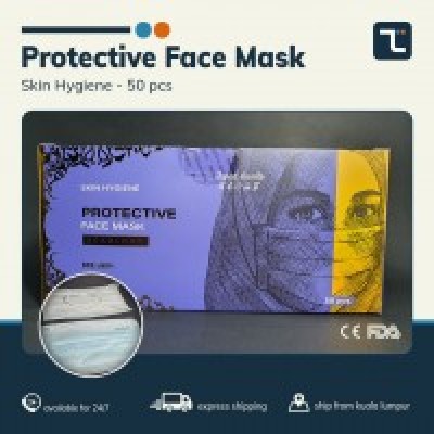 DISPOSABLE HEAD LOOP FACEMASK | HIJAB MASK