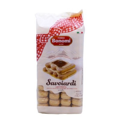 FORNO BONOMI Savoiardi Ladyfingers 400g (15 Units Per Carton) [KLANG VALLEY ONLY]