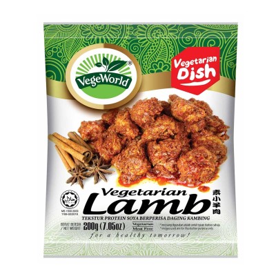 Vegeworld Veg Lamb 200g x 30 (KLANG VALLEY ONLY)