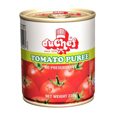 DUCHEF TOMATO PUREE 220G 24 X 220G