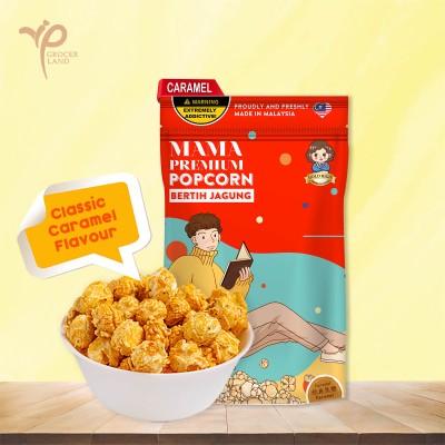 MAMA PREMIUM POPCORN - CARAMEL (75 PACKS CTN)